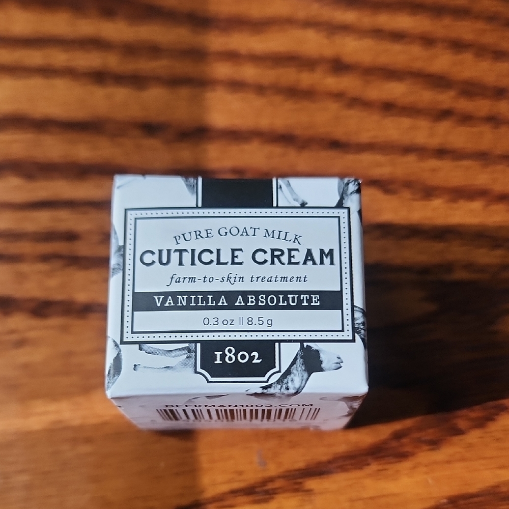 Beekman 1802 Pure Goat Milk Cuticle Cream-Vanilla Absolute